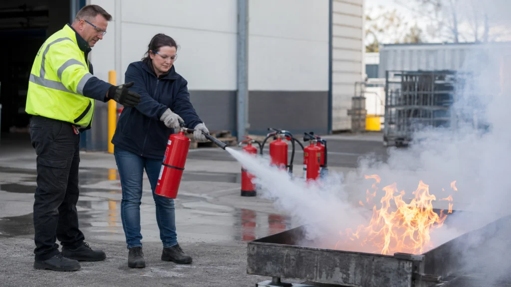 formation manipulation des extincteurs